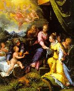 Calvaert, Denys The Mystic Marriage of St. Catherine oil painting reproduction